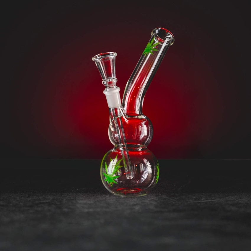 kratom világ bong üveg green light gorilla 24cm cbd kratomworld 22cm green leag bong