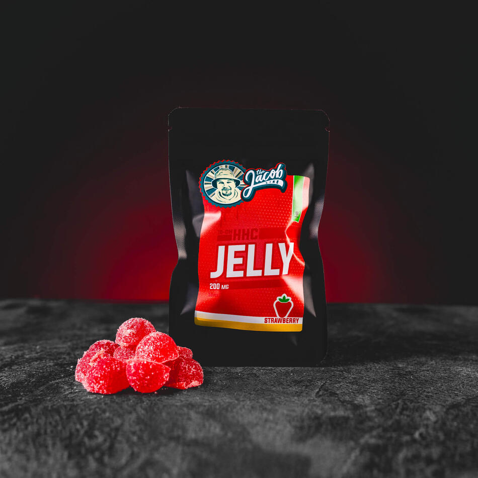 Kratom World 10 OH HHC zselé jelly eladás KratomWorld strawberry