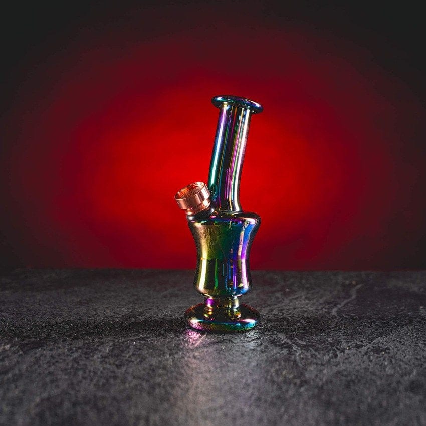 champ high mini glass rainbow, kis kompakt bong